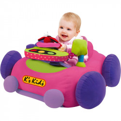 Óriás plüss foglalkoztató bébiautó Ks Kids
