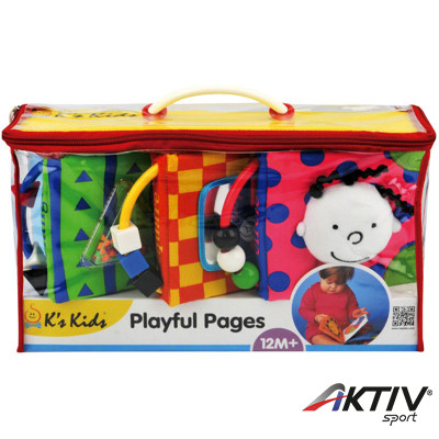 Plüss játékos kiskönyv Ks Kids
