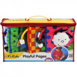 Plüss játékos kiskönyv Ks Kids Készségfejlesztő játékok Ks Kids