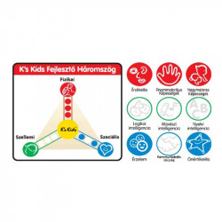 Rázogatható plüss labda Ks Kids