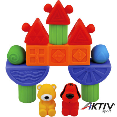 Vidámpark bébi építőkocka készlet Ks Kids