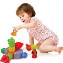 Vidámpark bébi építőkocka készlet Ks Kids