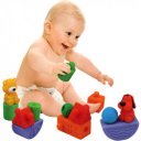 Vidámpark bébi építőkocka készlet Ks Kids