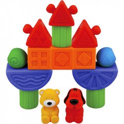 Vidámpark bébi építőkocka készlet Ks Kids Készségfejlesztő játékok Ks Kids