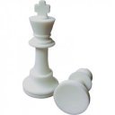 Sakk készlet fekete-fehér szilikon