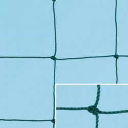 Védőháló kültéri 3,2x2,5 m 13x13 cm, zöld, 3 mm Sportszer Olasz Sportháló