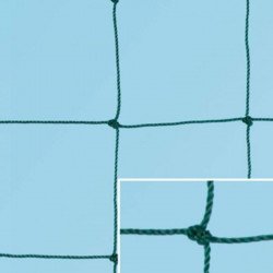 Védőháló kültéri 3,2x2,5 m 13x13 cm, zöld, 3 mm Sportszer Olasz Sportháló