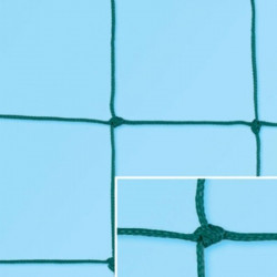 Védőháló kültéri 3x7 m 13x13 cm, zöld, 3 mm Sportszer Olasz Sportháló
