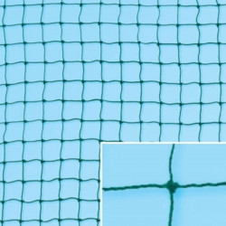 Védőháló kültéri 4x2 m 2,5x2,5 cm, zöld, 1 mm Sportszer Olasz Sportháló