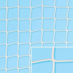Védőháló beltéri tűzbiztos 3,65x2,93 m 4,2x4,2 cm, fehér, 3 mm Sportszer Olasz Sportháló