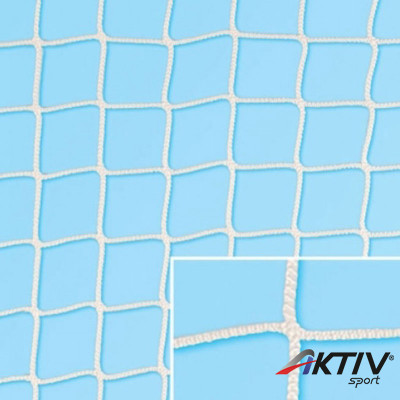 Védőháló beltéri tűzbiztos 5x2,93 m 4,2x4,2 cm, fehér, 3 mm