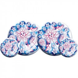 Gumilabda Napos, holdas 23 cm Sportszer Mese labda