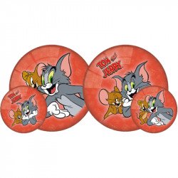 Gumilabda Tom és Jerry 14 cm Sportszer Mese labda