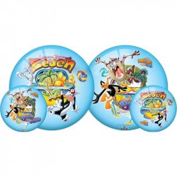 Gumilabda Bolondos dallamok kék 23 cm Sportszer Mese labda