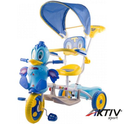 Tricikli kacsás fedeles kék
