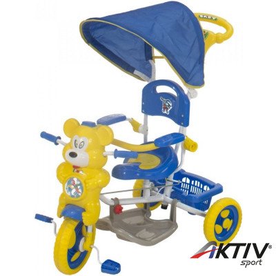 Tricikli macis fedeles kék-sárga