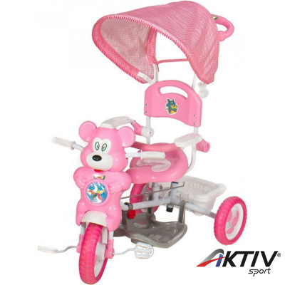 Tricikli macis fedeles rózsaszín