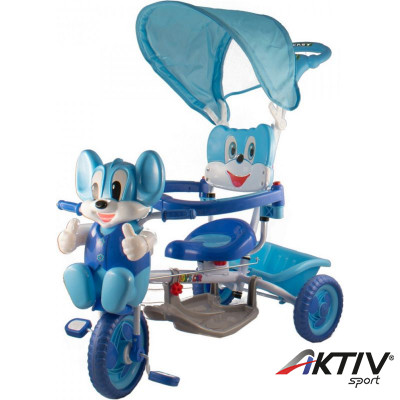Tricikli egeres fedeles kék