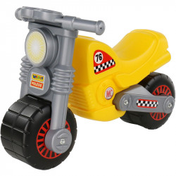 Lábbal hajtható kismotor sárga Lábbal hajtható járművek Polesie