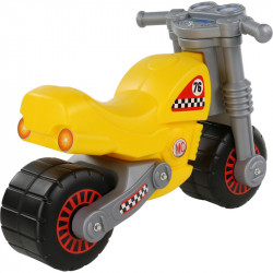 Lábbal hajtható kismotor sárga