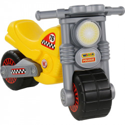 Lábbal hajtható kismotor sárga