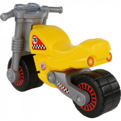 Lábbal hajtható kismotor sárga