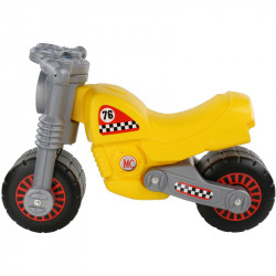 Lábbal hajtható kismotor sárga