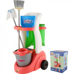 Játék takarítókocsi 55 cm Játék Polesie