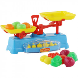 Játék konyhai mérleg 12 darabos