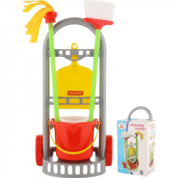 Játék takarítókocsi 43 cm Játék Polesie