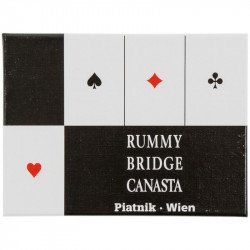 Bécsi standard 2 x 55 lapos römikártya Piatnik Kártya játékok Piatnik