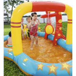 Gyermek játszómedence Bestway bowling csúszdával