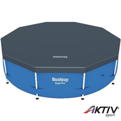 Medence takaró Bestway szögletes 305 cm