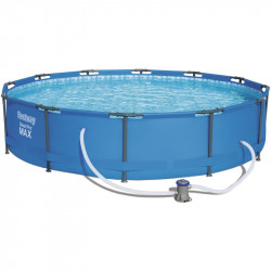 Vízforgatós medence szett fémvázas Bestway 366x76 cm Medence Bestway