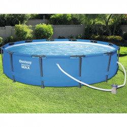 Vízforgatós medence szett fémvázas Bestway 366x76 cm