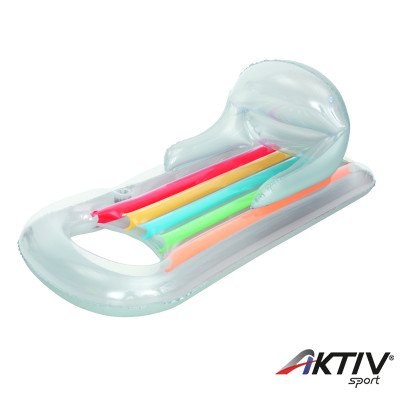 Designer fotelmatrac Bestway ezüst-narancs