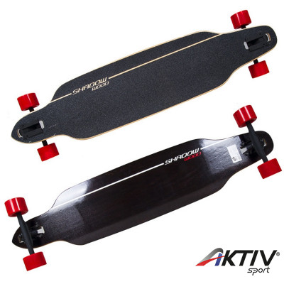 Longboard gördeszka Shadow Wood 42