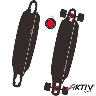 Longboard gördeszka Shadow Fibre 40