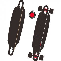 Longboard gördeszka Shadow Fibre 40 Sportszer Spartan