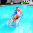 Designer fotelmatrac Bestway kék