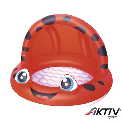 Baby naptetős pancsoló Bestway piros