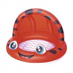 Baby naptetős pancsoló Bestway piros Gyermek medence Bestway