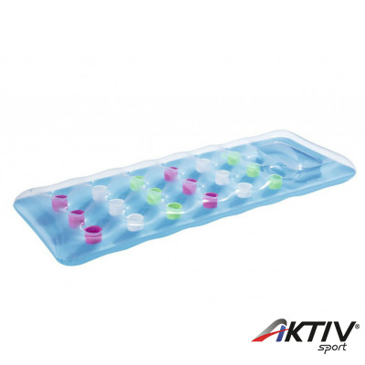 Poharas matrac Bestway kék