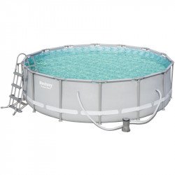 Fémvázas medence szett Bestway Power Steel 427x107 cm Medence Bestway