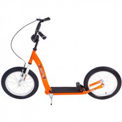 Roller 16-os gyerek narancssárga Sportszer Spartan