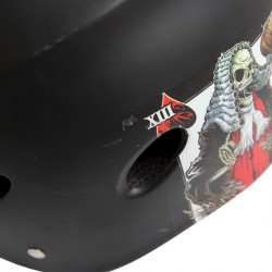 Szépséghibás My Area Poker Face gördeszkás fejvédő sisak