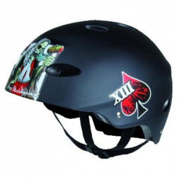 Szépséghibás My Area Poker Face gördeszkás fejvédő sisak Sportszer Spartan