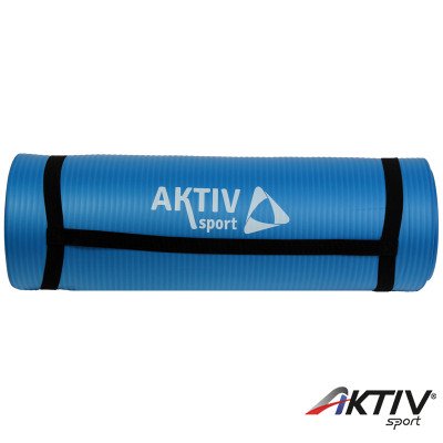 Szépséghibás fitnesz szőnyeg Aktivsport kék