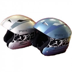 Sí sisak - férfi, fiú ezüst Sí, snowboard sisak Spartan