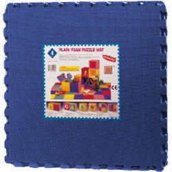 Puzzle szőnyeg 4 db-os kék Játék Spartan